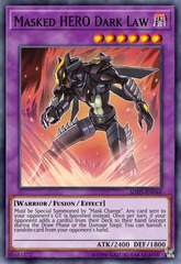 Masked HERO Dark Law - RA01-EN025 - Prismatic Ultimate Rare - 1st Edition